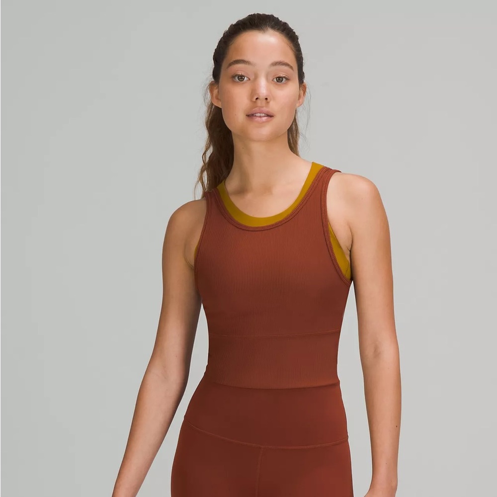 Lululemon Power Pivot Ribbed Tank Top